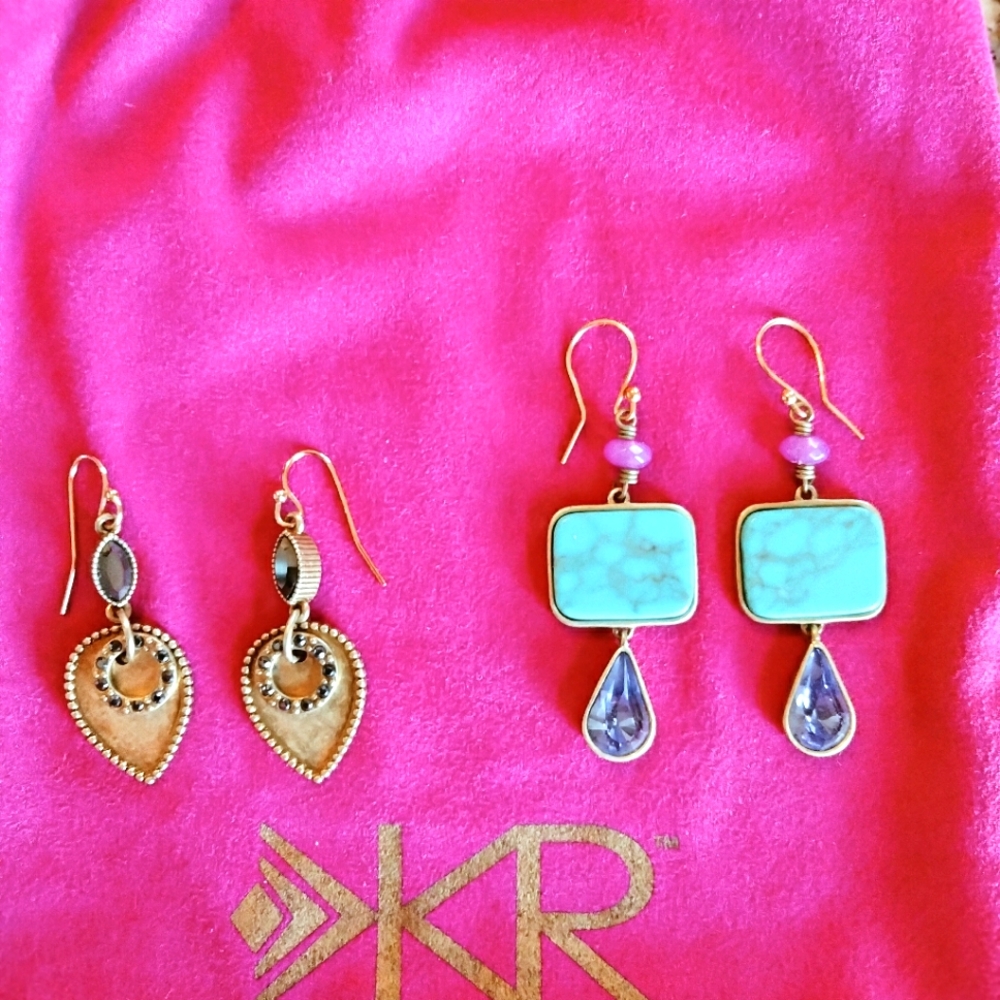 Silpada  K & R Collection Earrings Two for One Earrings